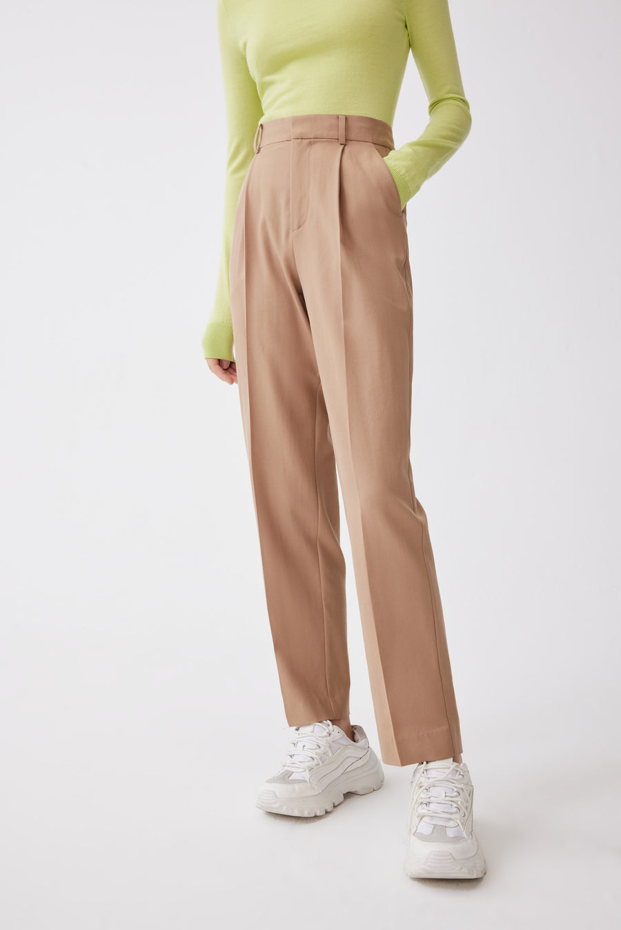 LILY business wool suit pants