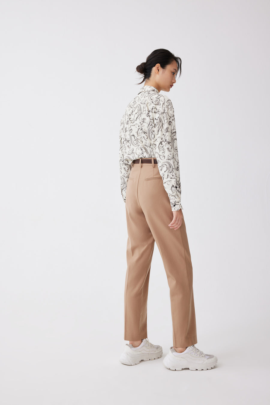 LILY business wool suit pants